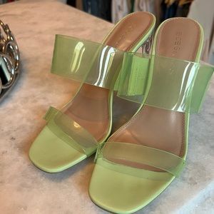 BCBGeneration light green acrylic slides